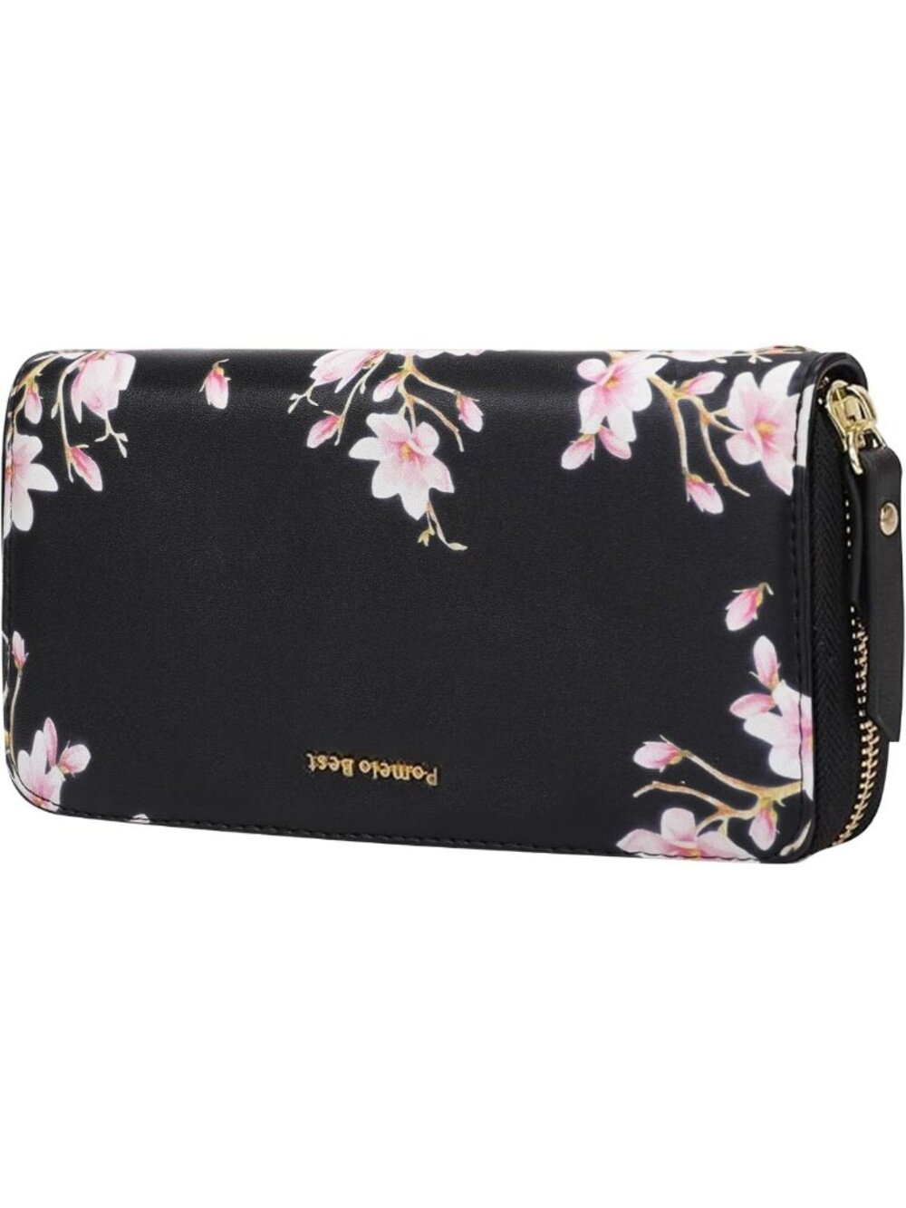 Floral RFID Clutch Wallet for Women | Stylish Wristlet Purse with Card Slots
